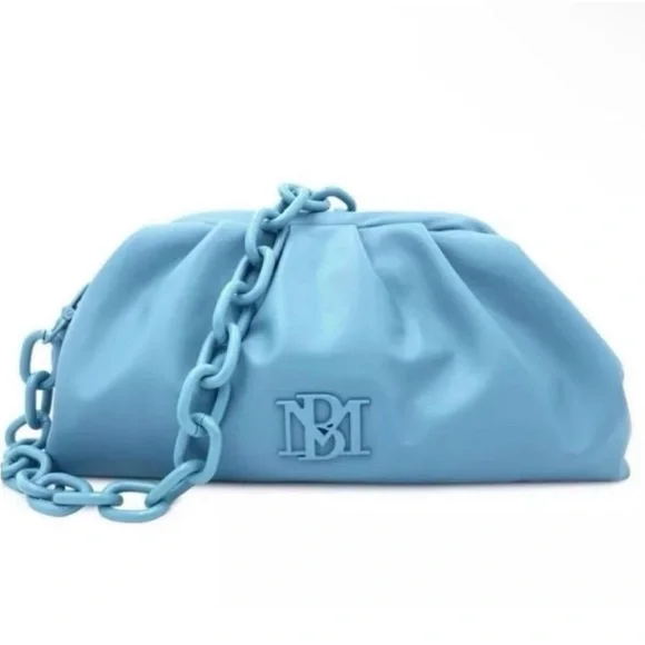 Badgley Mischka Bag & Wallet-Plum NEW - Picture 8 of 9